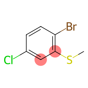Benzene, 1-bromo-4-chloro-2-(methylthio)-