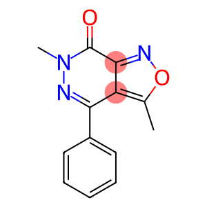 Isoxazolo[3,4-d]pyridazin-7(6H)-one, 3,6-dimethyl-4-phenyl-