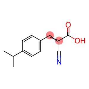 2-cyano-3-(4-isopropylphenyl)acrylic acid