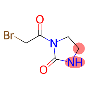 2-Imidazolidinone, 1-(bromoacetyl)- (8CI,9CI)