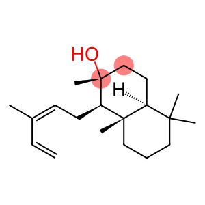 2-Naphthalenol, decahydro-2,5,5,8a-tetramethyl-1-(3-methyl-1,3-pentadien-1-yl)-, (1R,2R,8aS)-rel-(+)-
