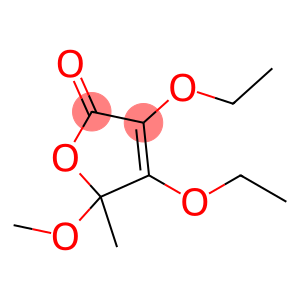 2(5H)-Furanone, 3,4-diethoxy-5-methoxy-5-methyl-