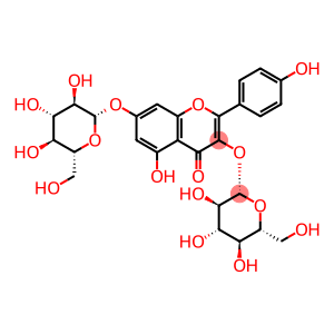 4H-1-Benzopyran-4-one, 3,7-bis(β-D-glucopyranosyloxy)-5-hydroxy-2-(4-hydroxyphenyl)-