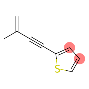Thiophene, 2-(3-methyl-3-buten-1-ynyl)- (9CI)