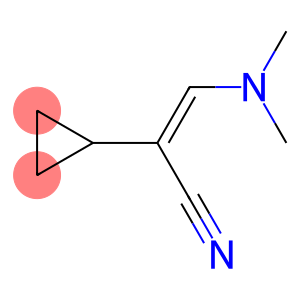 Cyclopropaneacetonitrile, alpha-[(dimethylamino)methylene]- (9CI)