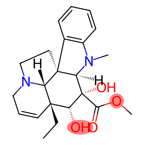 Aspidospermidine-3-carboxylic acid, 6,7-didehydro-3,4-dihydroxy-1-methyl-, methyl ester, (2β,3β,4β,5α,12R,19α)-