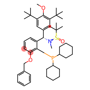 [S(R)]-N-[(S)-[3,5-二叔丁基-4-甲氧基苯基][(3-苄氧基-2-(二环己基膦)苯基)甲基]-N-甲基-2-叔丁基亚磺酰胺