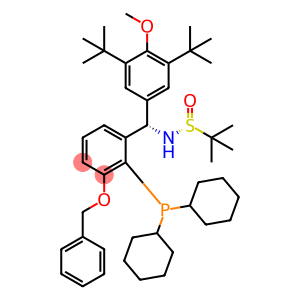 [S(R)]-N-[(S)-[3,5-二叔丁基-4-甲氧基苯基][(3-苄氧基-2-(二环己基膦)苯基)甲基]-2-叔丁基亚磺酰胺