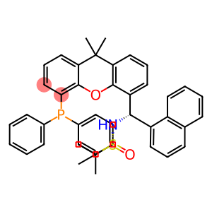 [S(R)]-N-[(S)-(1-萘基)[5-(二苯基膦)-9,9-二甲基-9H-氧杂蒽]甲基]-2-叔丁基亚磺酰胺
