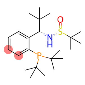 (R)-N-((S)-1-(2-(Di-tert-butylphosphanyl)phenyl)-2,2-dimethylpropyl)-2-methylpropane-2-sulfinamide