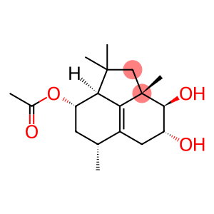 3,4,8-Acenaphthylenetriol, 1,2,2a,3,4,5,6,7,8,8a-decahydro-1,1,2a,6-tetramethyl-, 8-acetate, (2aS,3R,4R,6R,8S,8aS)-