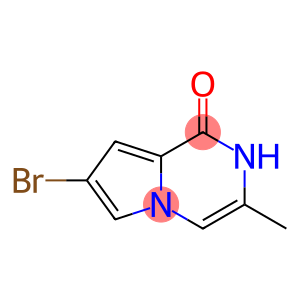 7-溴-3-甲基-吡咯并[1,2-A]吡嗪-1(2H)-酮