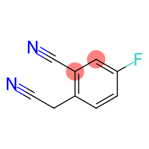 Benzeneacetonitrile, 2-cyano-4-fluoro- (9CI)