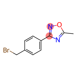 1,2,4-oxadiazole, 3-[4-(bromomethyl)phenyl]-5-methyl-