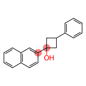 1-(naphthalen-2-yl)-3-phenylcyclobutanol