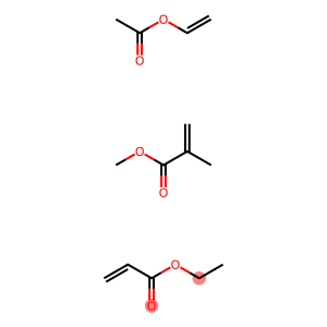 2-甲基-2-丙烯酸甲酯与乙酸乙烯酯和2-丙烯酸乙酯的聚合物