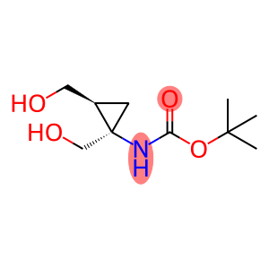 Carbamic acid, [(1R,2S)-1,2-bis(hydroxymethyl)cyclopropyl]-, 1,1-dimethylethyl ester (9CI)