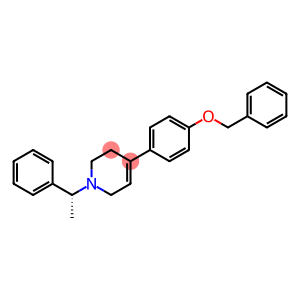 1,2,3,6-Tetrahydro-1-[(1R)-1-phenylethyl]-4-[4-(phenylmethoxy)phenyl]pyridine