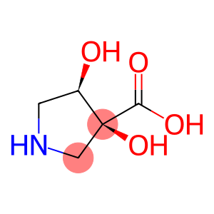 rac-(3R,4S)-3,4-dihydroxypyrrolidine-3-carboxylic acid hydrochloride, trans