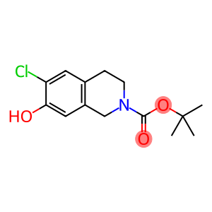 tert-butyl 6-chloro-7-hydroxy-1,2,3,4-tetrahydroisoquinoline-2-carboxylate
