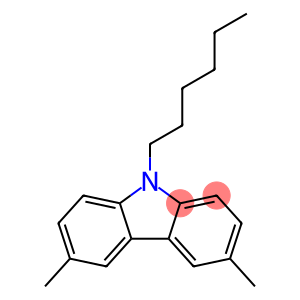 9-hexyl-3,6-dimethyl-9H-carbazole