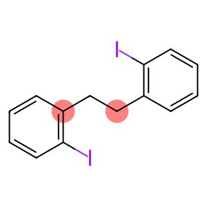 Benzene, 1,1'-(1,2-ethanediyl)bis[2-iodo-