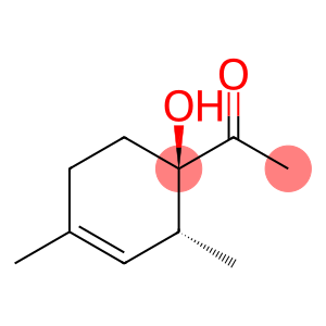 Ethanone, 1-[(1R,2R)-1-hydroxy-2,4-dimethyl-3-cyclohexen-1-yl]-, rel-
