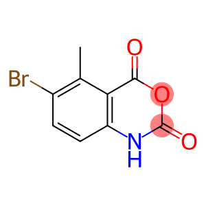 6-bromo-5-methyl-1H-benzo[d][1,3]oxazine-2,4-dione(WX142554)