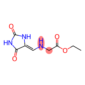 Glycine, N-[(Z)-(2,5-dioxo-4-imidazolidinylidene)methyl]-, ethyl ester (9CI)