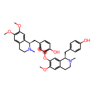 4-[[(1R)-6,7-Dimethoxy-2-methyl-3,4-dihydro-1H-isoquinolin-1-yl]methyl]-2-[[(1R)-1-[(4-hydroxyphenyl)methyl]-6-methoxy-2-methyl-3,4-dihydro-1H-isoquinolin-7-yl]oxy]phenol