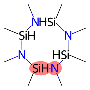 1,2,3,4,5,6,7,8-octamethyl-cyclotetrasilazan