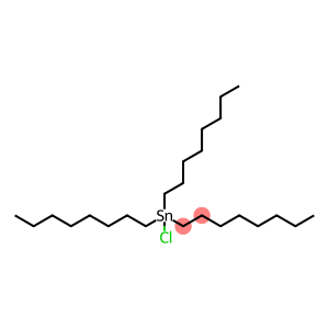 chlorotrioctyl-stannan