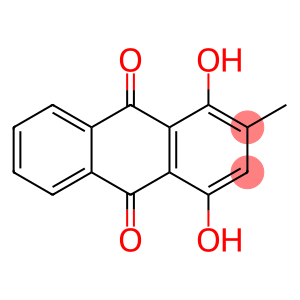 9,10-Anthracenedione, 1,4-dihydroxy-2-methyl-