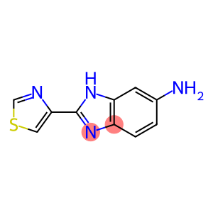 1H-Benzimidazol-6-amine,2-(4-thiazolyl)-