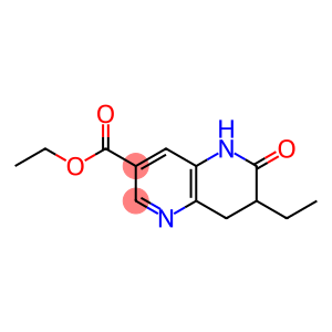 1,5-Naphthyridine-3-carboxylic acid, 7-ethyl-5,6,7,8-tetrahydro-6-oxo-, ethyl ester
