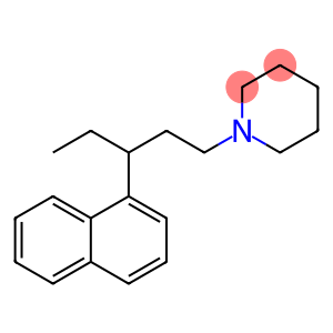 1-[3-(1-Naphtyl)pentyl]piperidine