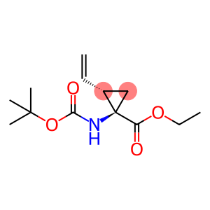 (1R,2S)-1-叔丁氧羰基氨基-2-乙烯基环丙烷甲酸乙酯