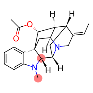 (17R,19E)-19,20-Didehydroajmalan-17-ol acetate