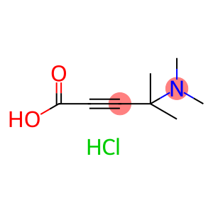2-Pentynoic acid, 4-(dimethylamino)-4-methyl-, hydrochloride (1:1)