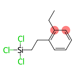 Benzene,ethyl[(trichlorosilyl)ethyl]-