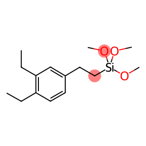 Silane, ((ethylphenyl)ethyl)trimethoxy-