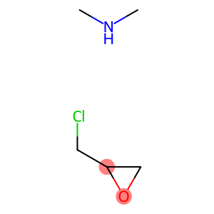 N-methylmethanamine polymer with chloromethyl oxirane