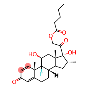 9-Fluoro-11β,17-dihydroxy-16α-methyl-21-[(1-oxopentyl)oxy]pregna-1,4-diene-3,20-dione