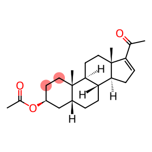 3beta-hydroxy-5beta-pregn-16-en-20-one 3-acetate