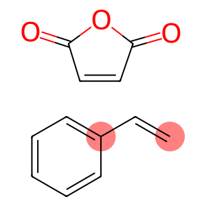 Maleic anhydride-styrene copolymer ammonium salt