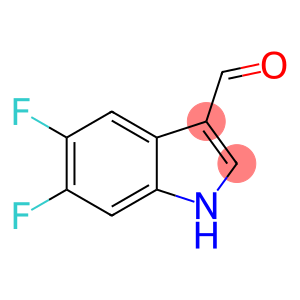 1H-Indole-3-carboxaldehyde, 5,6-difluoro-
