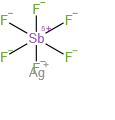 (OC-6-11)-六氟合锑酸(1-)银