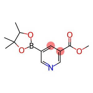 3-Pyridinecarboxylic acid, 5-(4,4,5-trimethyl-1,3,2-dioxaborolan-2-yl)-, methyl ester