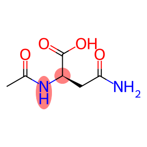(2R)-2-acetamido-4-amino-4-oxobutanoic acid
