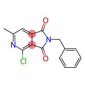2-benzyl-4-chloro-6-methyl-2,3-dihydro-1H-pyrrolo[3,4-c]pyridine-1,3-dione